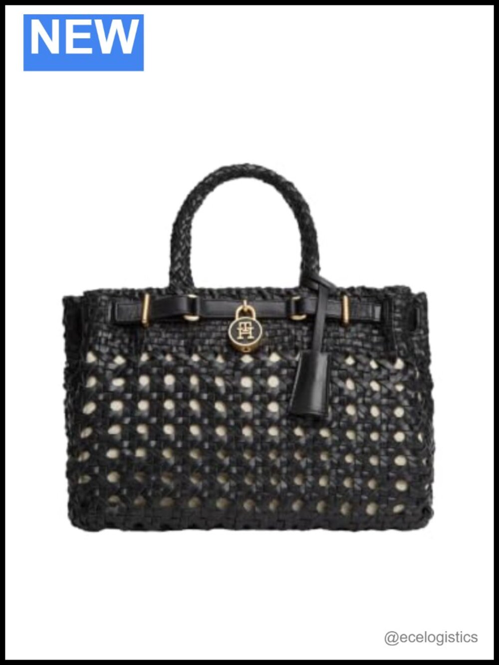 Leather Mini Tote Bag with Zipper - Everyday Work School Travel Handbag